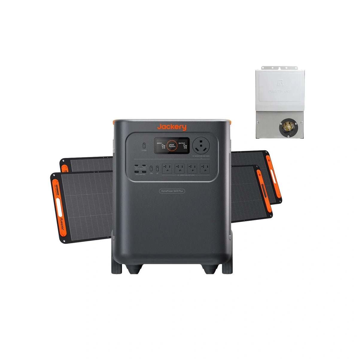 Jackery HomePower 3600Plus Power Systems & Solar Generator Bundles